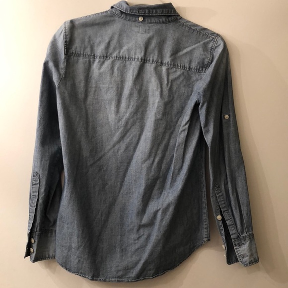 J. Crew chambray “the perfect shirt” - Picture 2 of 2